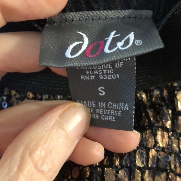 Stunning Dots Vintage Cheetah Tier Styled Skirt - Picture 4 of 7